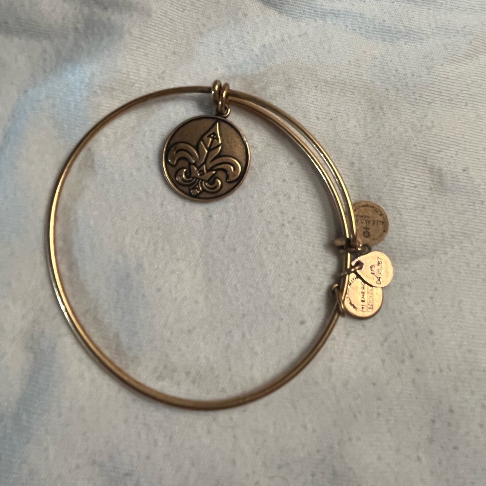 Alex and Ani Fleur De Lis Bangle